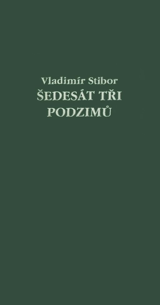 Obálka knihy Šedesát tři podzimů
