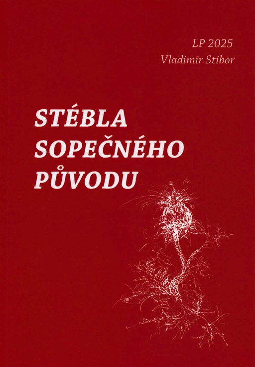 Obálka knihy Stébla sopečného původu